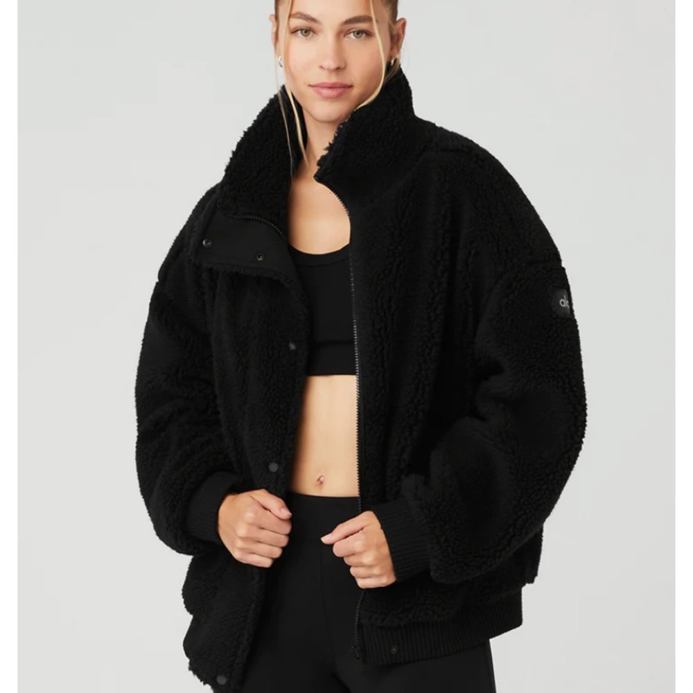 ALO Sherpa Varsity Jacket